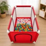 4x2 Feet Baby Playpen with 50 Balls & Waterproof Foam Mat